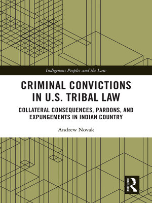 cover image of Criminal Convictions in U.S. Tribal Law